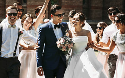 Luxury wedding transportation and wedding limos with concierge service in Los Angeles and surrounding areas for all your wedding transportation